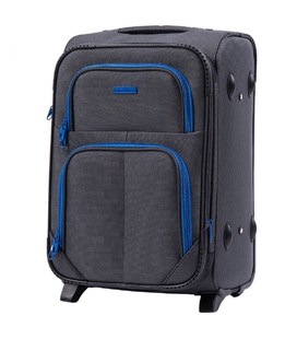 Валіза Wings 214 Midi сіра 2 колесна картинка, зображення, фото