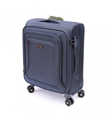 Чемодан Airtex 838 маленький S Nereide синий фото, картинка, изображение