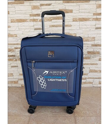 Валіза Airtex 841 середня M синя картинка, зображення, фото