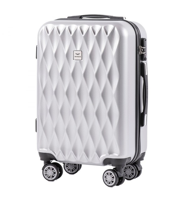 Валіза Wings PC190 маленька S срібна картинка, зображення, фото