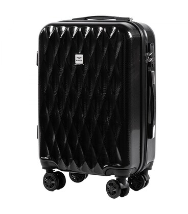 Валіза Wings PC190 маленька S чорна картинка, зображення, фото