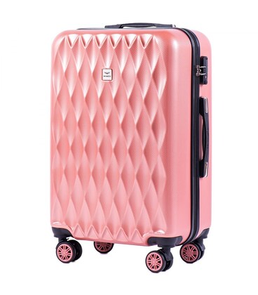 Валіза Wings PC190 середня M рожева картинка, зображення, фото