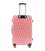 Набор чемоданов Wings PC190 розовый картинка, изображение, фото