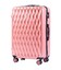 Набір валіз Wings PC190 рожевий - картинка, зображення, фото валізи