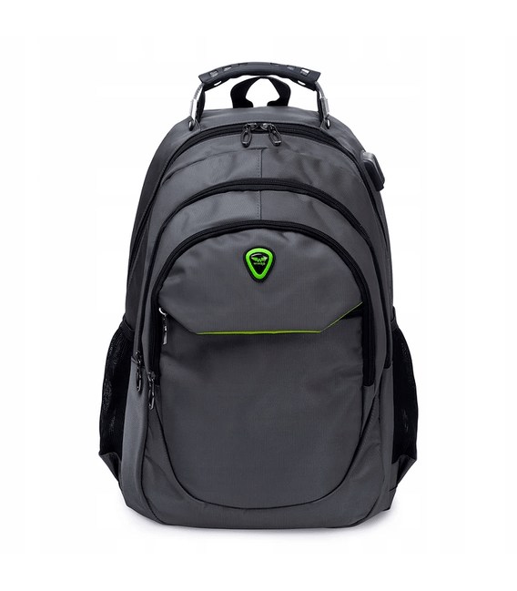 Рюкзак Wings BP124-18 с USB серый фото, картинка, изображение
