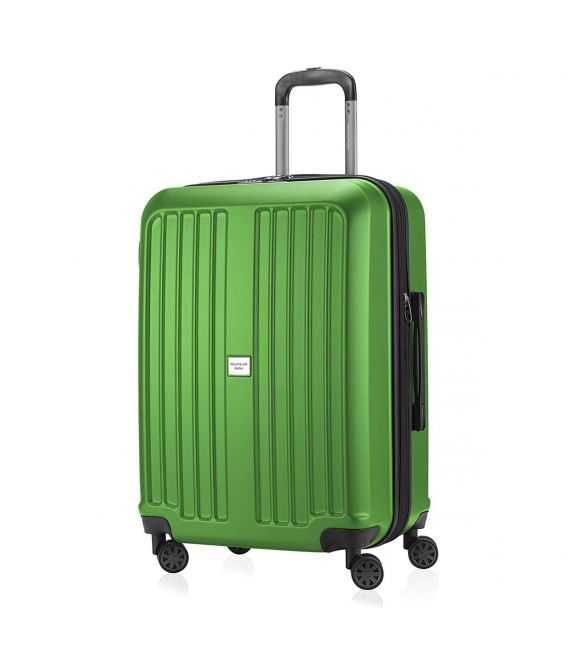 Чемодан Xberg средний M салатовый фото, картинка, изображение