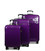 Набор чемоданов Snowball 75203 фиолетовый картинка, изображение, фото