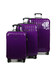 Набір валіз Snowball 75203 фіолетовий - картинка, зображення, фото валізи