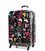 Чемодан Snowball 55203 большой L бабочка черный фото, картинка, изображение