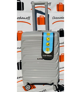 Чемодан Carbon 2030 маленький S серый фото, картинка, изображение