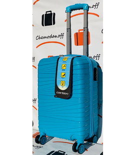 Чемодан Carbon 2020 маленький S голубой