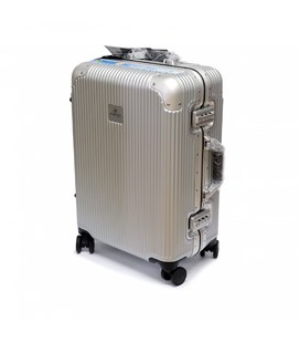 Валіза Airtex 228B Diome маленька S срібна картинка, зображення, фото
