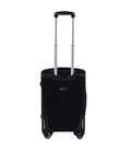 Чемодан Wings 1609 маленький S черный 4 колесный фото, картинка, изображение