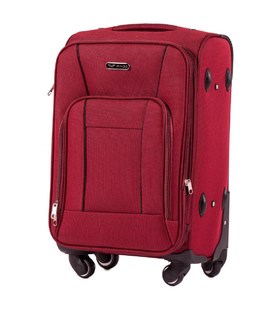 Чемодан Wings 1609 Mini красный 4 колесный фото, картинка, изображение