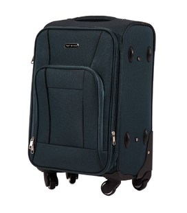 Валіза Wings 1706 маленька S зелена 4 колесна - картинка, зображення, фото валізи