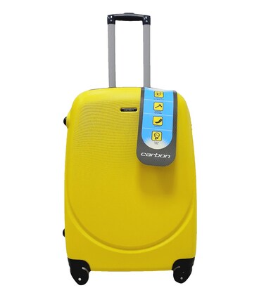 Чемодан Carbon 310 средний M желтый фото, картинка, изображение
