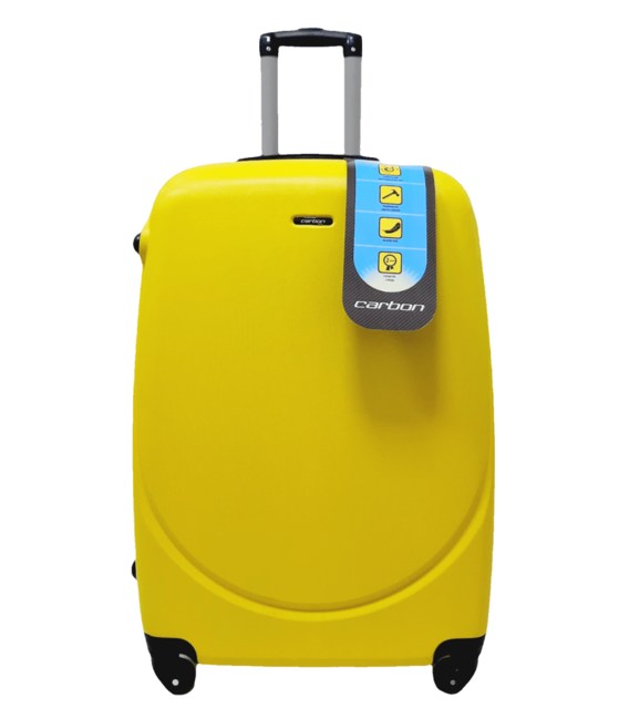 Чемодан Carbon 310 Maxi желтый фото, картинка, изображение