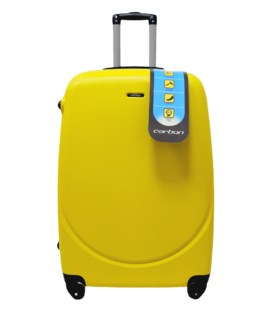 Валіза Carbon 310 велика L жовта