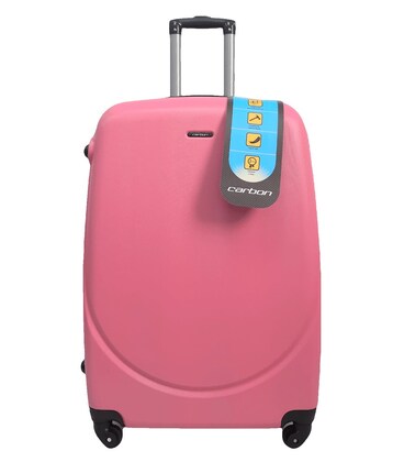 Валіза Carbon 310 велика L рожева картинка, зображення, фото