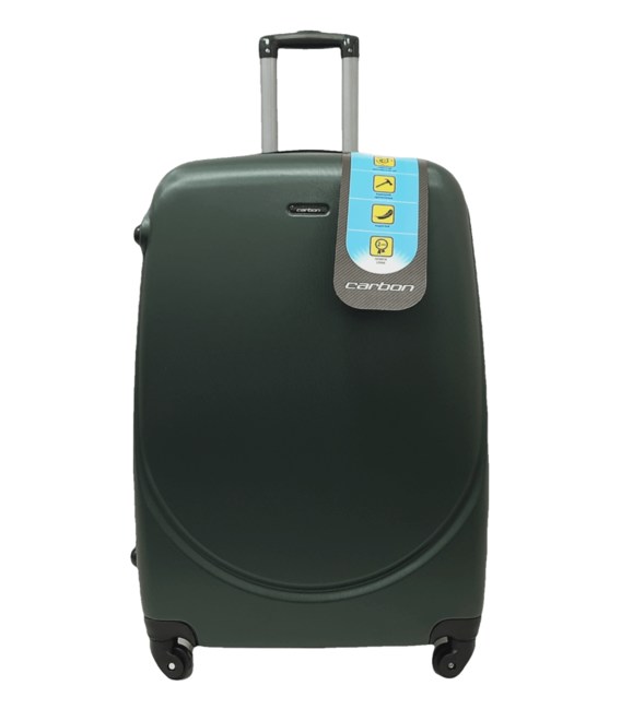 Чемодан Carbon 310 Maxi зеленый фото, картинка, изображение