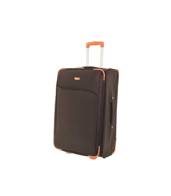 Чемодан Madisson 233 маленький S коричневый фото, картинка, изображение