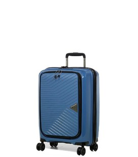 Чемодан Airtex 230/22 маленький S синий фото, картинка, изображение