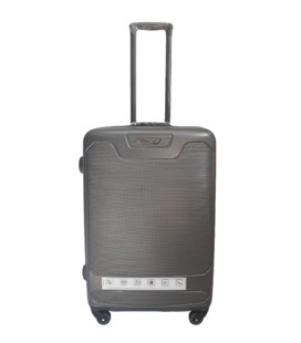 Чемодан Airtex Diome 632 Midi серый фото, картинка, изображение