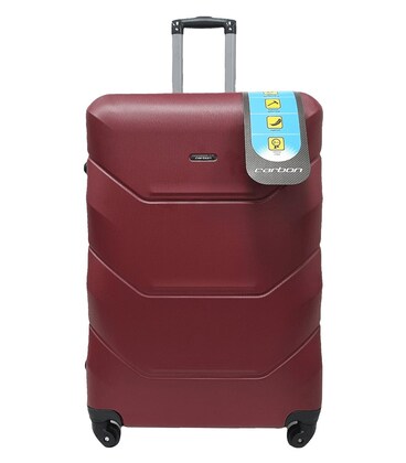 Валіза Carbon 147 велика L бордова картинка, зображення, фото