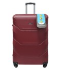 Чемодан Carbon 147 большой L бордовый фото, картинка, изображение