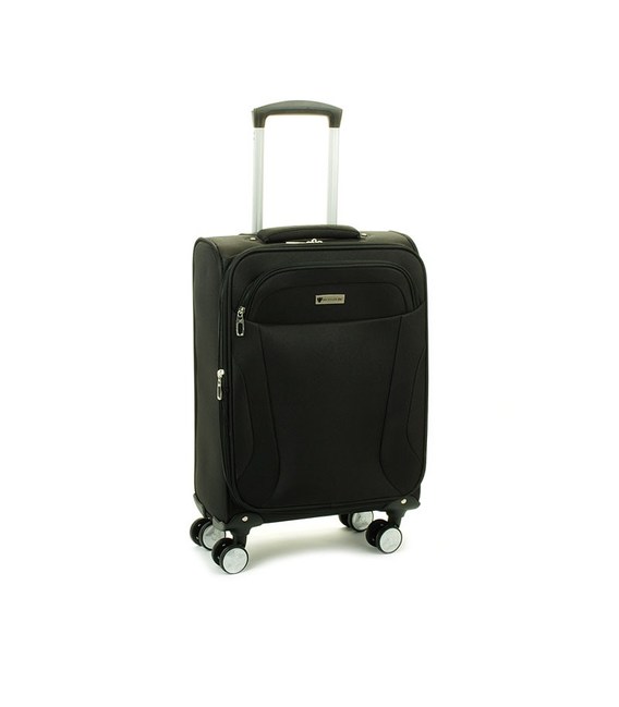 Чемодан Airtex 6349 Worldline маленький S черный фото, картинка, изображение