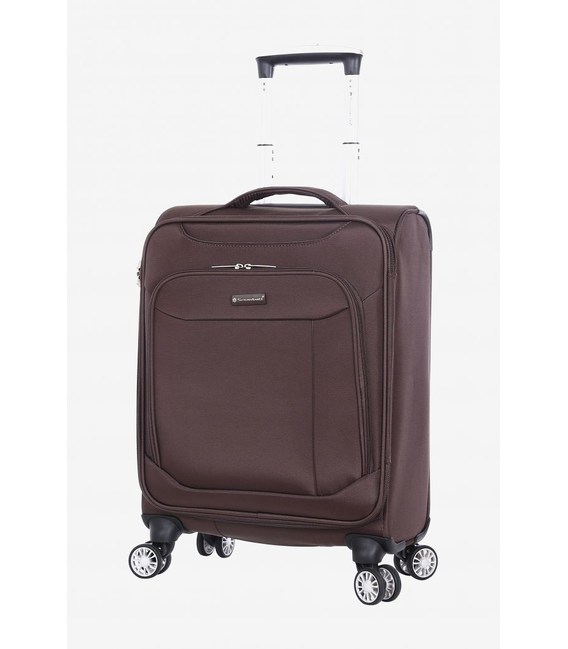 Чемодан Snowball 87303 средний M коричневый фото, картинка, изображение