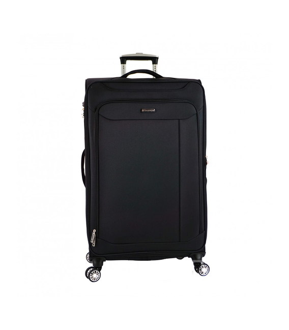 Чемодан Snowball 87303 большой L черный фото, картинка, изображение
