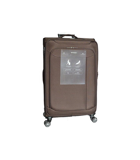 Чемодан Snowball 87303 большой L коричневый фото, картинка, изображение