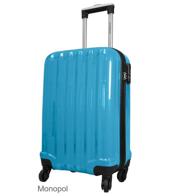 Валіза Monopol Miami маленька S голуба - картинка, зображення, фото валізи