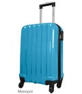 Чемодан Monopol Miami Mini голубой фото, картинка, изображение