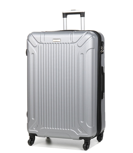 Чемодан Madisson 01303 большой L серебристый фото, картинка, изображение