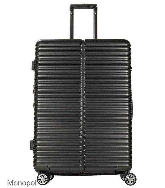 Чемодан Monopol Lyon Maxi черный фото, картинка, изображение