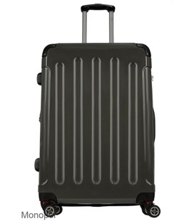 Валіза Monopol Mauritius чорна велика L картинка, зображення, фото