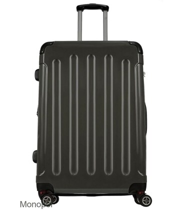 Валіза Monopol Mauritius чорна велика L картинка, зображення, фото