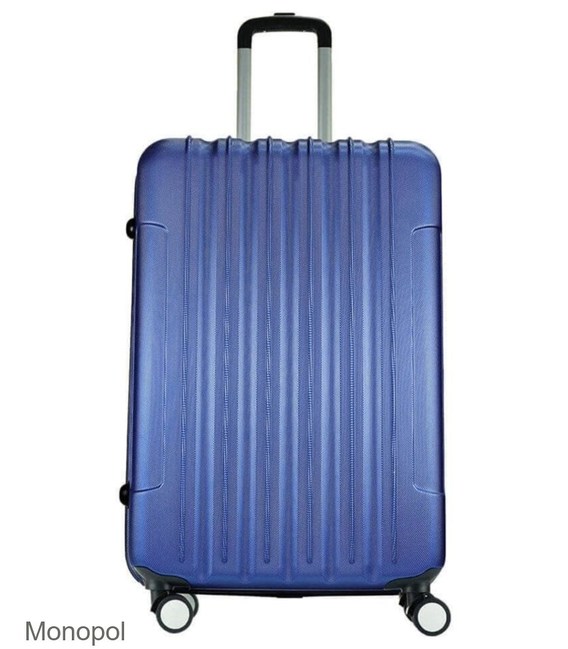 Чемодан Monopol Vigo синий Maxi фото, картинка, изображение