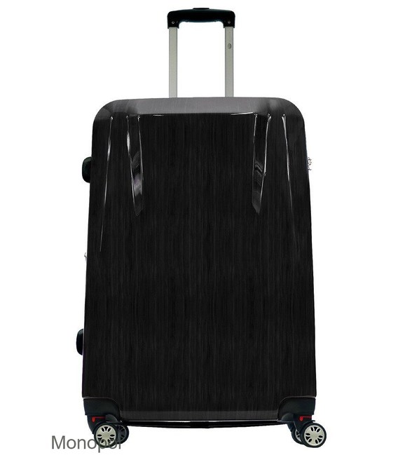 Чемодан Monopol Wellington черный большой L фото, картинка, изображение