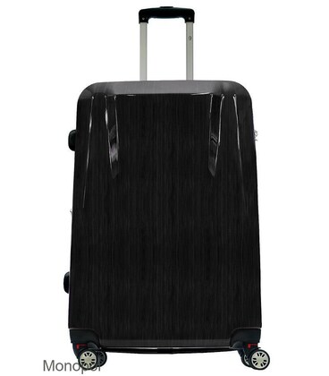 Валіза Monopol Wellington чорна велика L картинка, зображення, фото