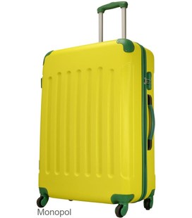 Чемодан Monopol Ibiza желтый большой L