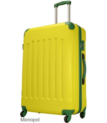 Чемодан Monopol Ibiza желтый большой L фото, картинка, изображение
