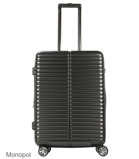 Чемодан Monopol Lyon Midi черный фото, картинка, изображение