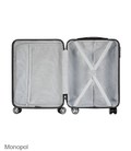 Валіза Monopol Lyon середня M чорна картинка, зображення, фото