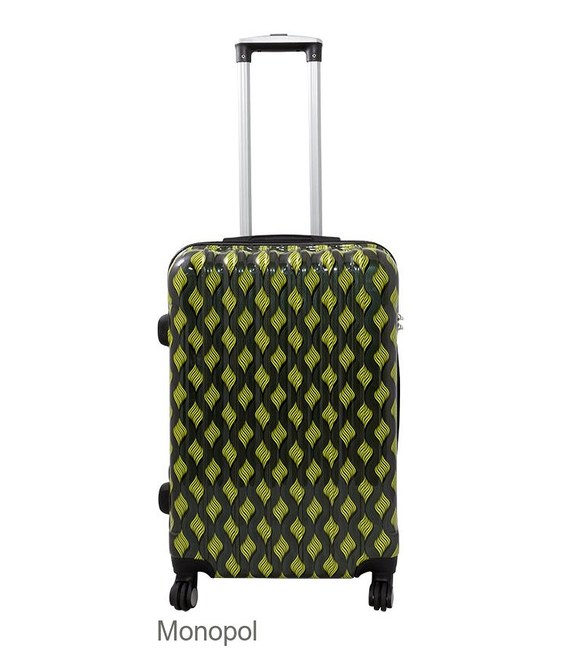 Валіза Monopol Bologna середня M жовта картинка, зображення, фото