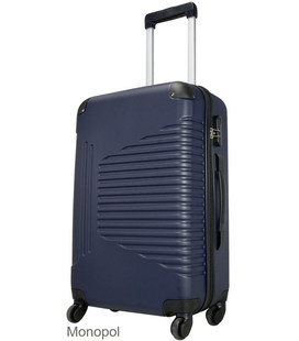 Чемодан Monopol Mali средний M синий фото, картинка, изображение