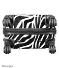 Валіза Monopol Zebra Midi чорна картинка, зображення, фото