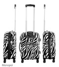 Чемодан Monopol Zebra средний M фото, картинка, изображение